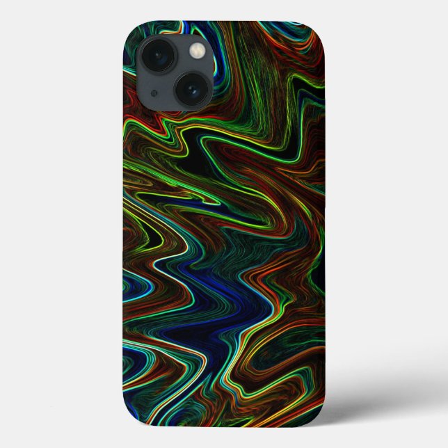 Boll av färgad ullen rullade ut, vad gör den? (Baksida)