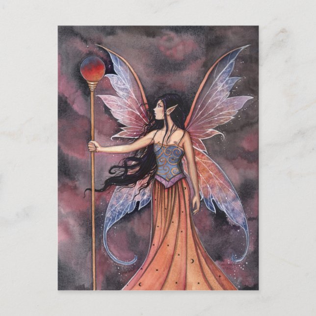 Boll av Fire Fairy Postcard av Molly Harrison Vykort (Framsida)