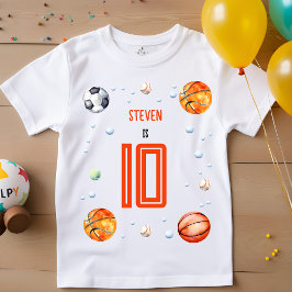 Boll barns födelsedag t shirt