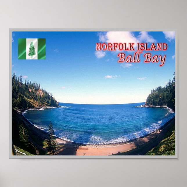 Boll Bay - Norfolön - Poster (Framsidan)