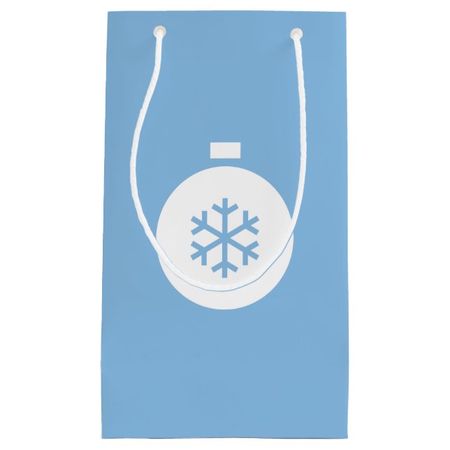 Boll Blue Gift Bag-blocket jul (Framsidan)