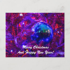 Boll Blue Helg Vykort