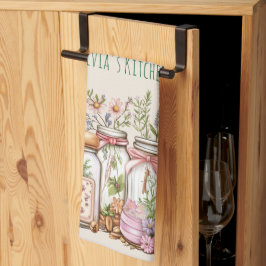 Boll Burk Whimsical Watercolor Kökshandduk