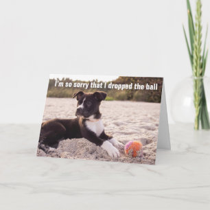 Boll, den senaste födelsedagen - kort