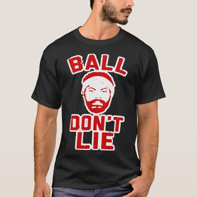 Boll Dont Ljuger funny Rasheed Wallace Shirt och T (Framsida)