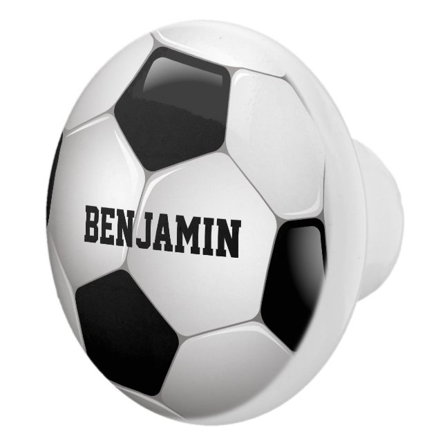 Boll för anpassadefotbollfotboll knopp (Höger)