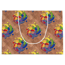 Boll för basklavregnbågepussel förkopprar på