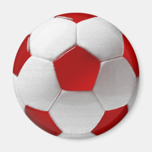 Boll för danskafudboldfotboll av Danmark Magnet