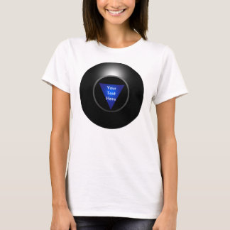 Boll för magi 8 - din text tee shirt