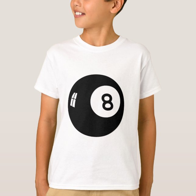 Boll för magi 8 tee (Framsida)