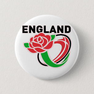 Boll för ro för RugbyEngland engelska Knapp