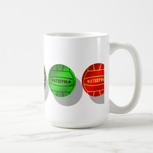 Boll för vattenpolospelare och waterpolospelare kaffemugg