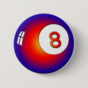 Boll för vintage 8 knapp