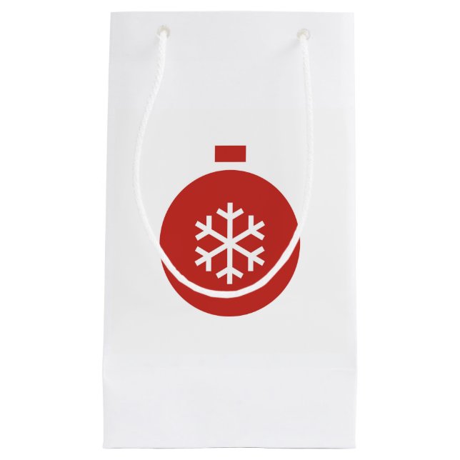 Boll Gift Bag-julen (Framsidan)