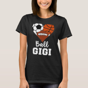 Boll Gigi Heart Soccer Basketball Gigi T Shirt