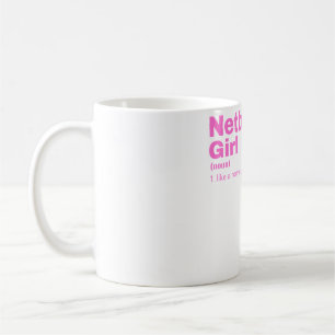 boll Girl - Netball Kaffemugg