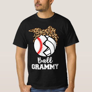 Boll Grammy Roligt Baseball Volleyball Grammy T Shirt