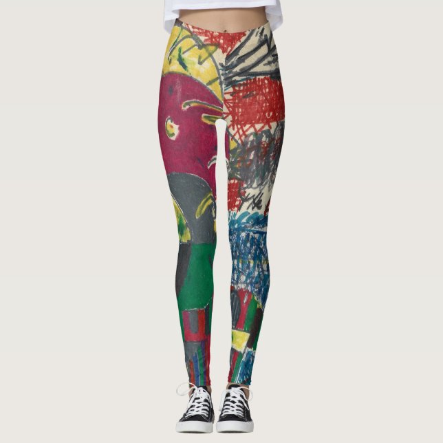 Boll Head Inslag Leggings (Framsida)