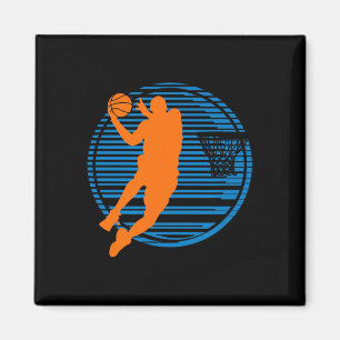 Boll i Basketball Game Dunk Player Court Magnet