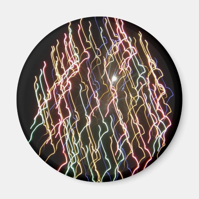 Boll i färgande ljusmagnet magnet (Framsidan)