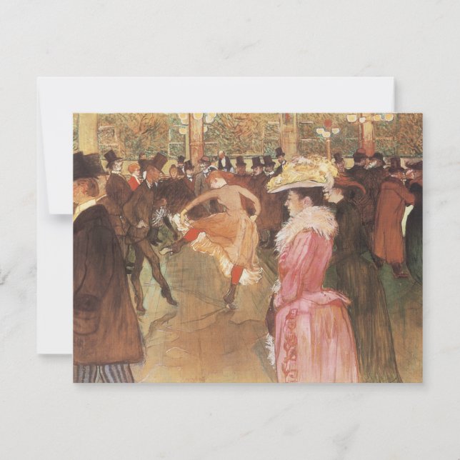 Boll i Nightubben av Toulouse Lautrec (Framsida)