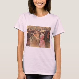 Boll i Nightubben av Toulouse Lautrec Tee