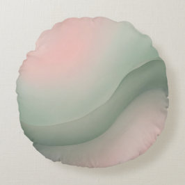 Boll i Rosa AI art Rund Kudde