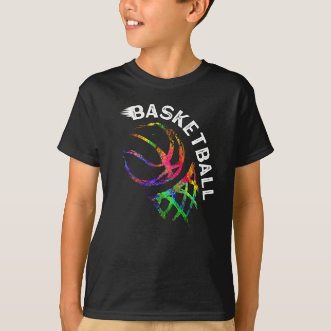 Boll Kärlek Basketball Perfekt Player-spelare T Shirt (Framsida)