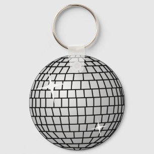 boll Keychain för disko 3d Nyckelring