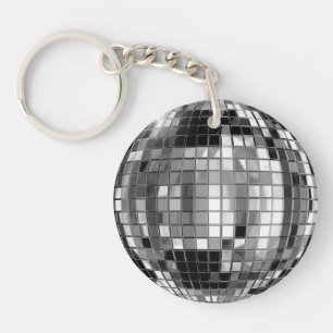 Boll Keychain för partysilverdisko