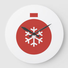 Boll Large Clock, jul Stor Klocka