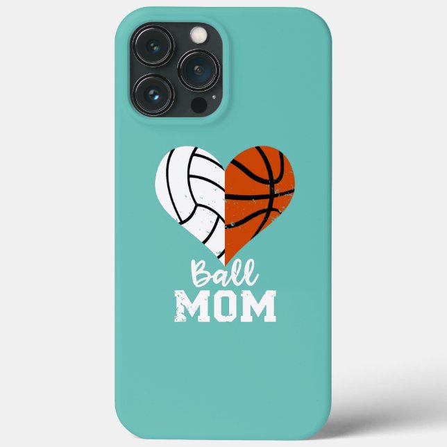 Boll Mamma Heart-ynny Volleyball Basketball Mamma  (Baksida)