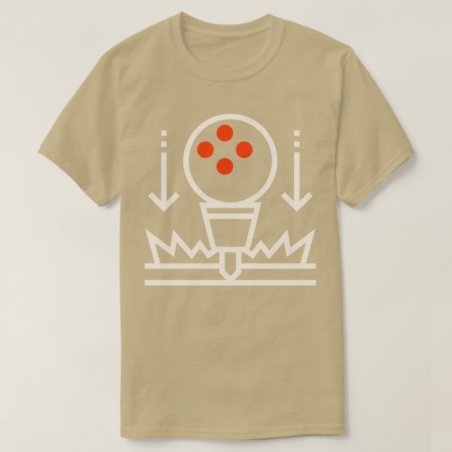 Boll med Färgad T Shirt (Design framsida)