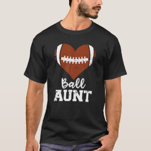 Boll Moster Heart-ynnlig fotboll Moster T Shirt