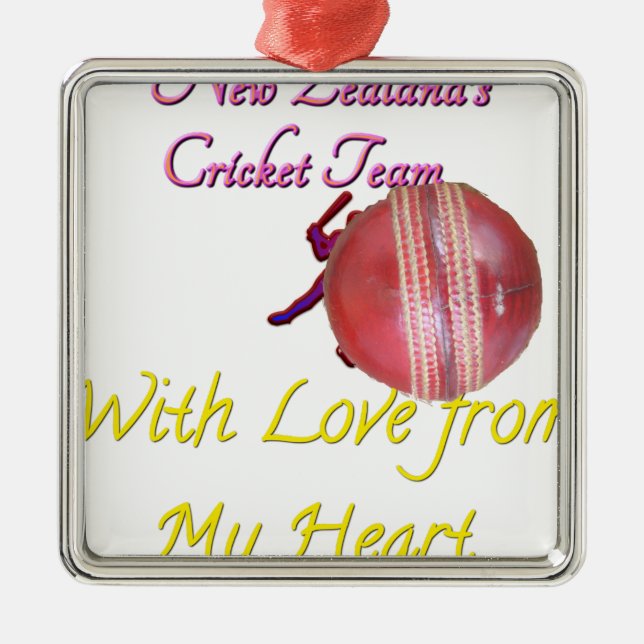 Boll NEWZEALAND Julgransprydnad Metall (Framsidan)
