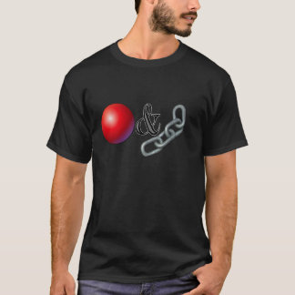 Boll och kedja tee shirt