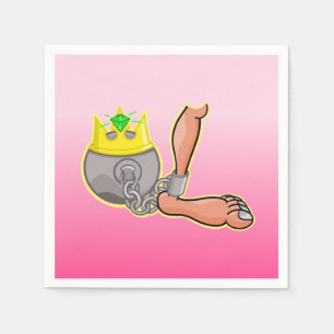 Boll och kedjan pappersservett