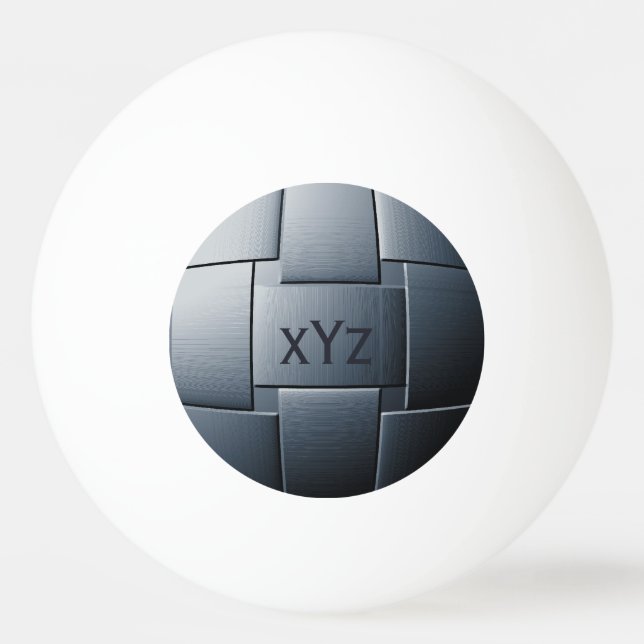 "Boll of Steel" anpassningsbar ping pong bollar (Framsidan)
