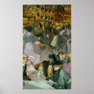 Boll på 14th Juli Poster