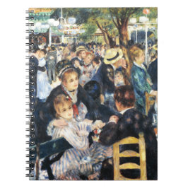 Boll på Moulin de la Galette-fest Renoir     Anteckningsbok