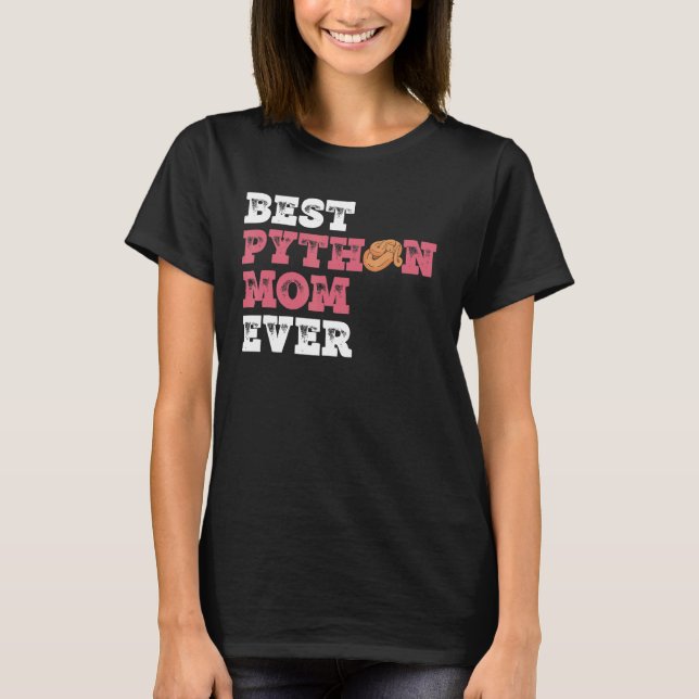 Boll Python Mamma för ägaren av Banana Boll Python T Shirt (Framsida)