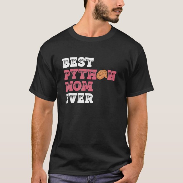 Boll Python Mamma för ägaren av Banana Boll Python T Shirt (Framsida)