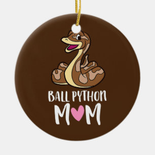 Boll Python Mamma Snake Boll Python Julgransprydnad Keramik