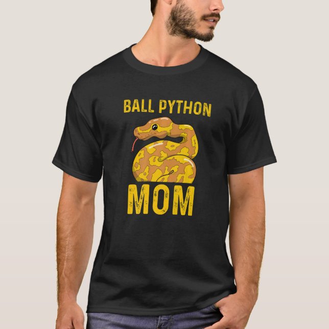 Boll Python Mamma Snake Pet Owner 1 T Shirt (Framsida)