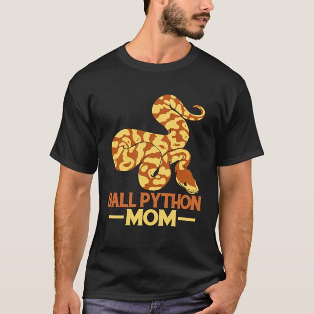 Boll Python Mamma T Shirt (Framsida)