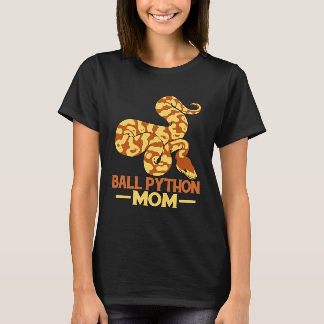 Boll Python Mamma T Shirt (Framsida)
