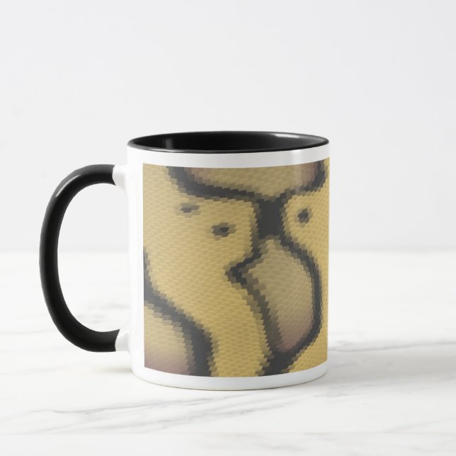 Boll Python Mönster Mugg (Vänster)