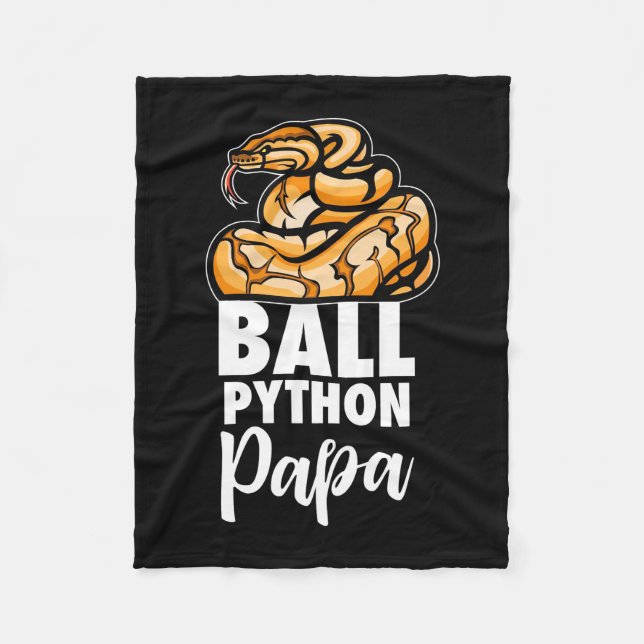 Boll Python Pappa Fleecefilt (Framsidan)