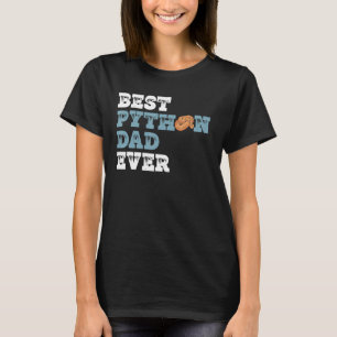 Boll Python Pappa för ägaren av Banana Boll Python T Shirt