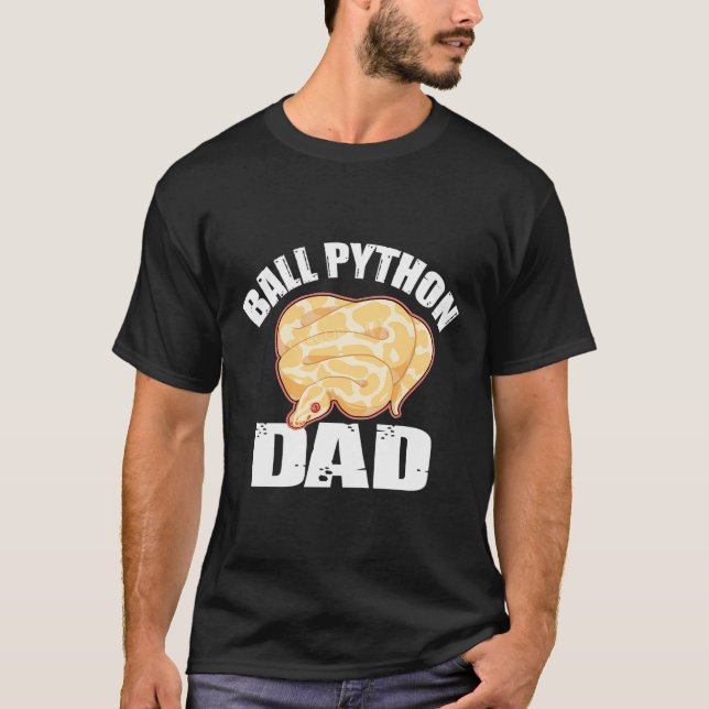 Boll Python Pappa T Shirt (Framsida)